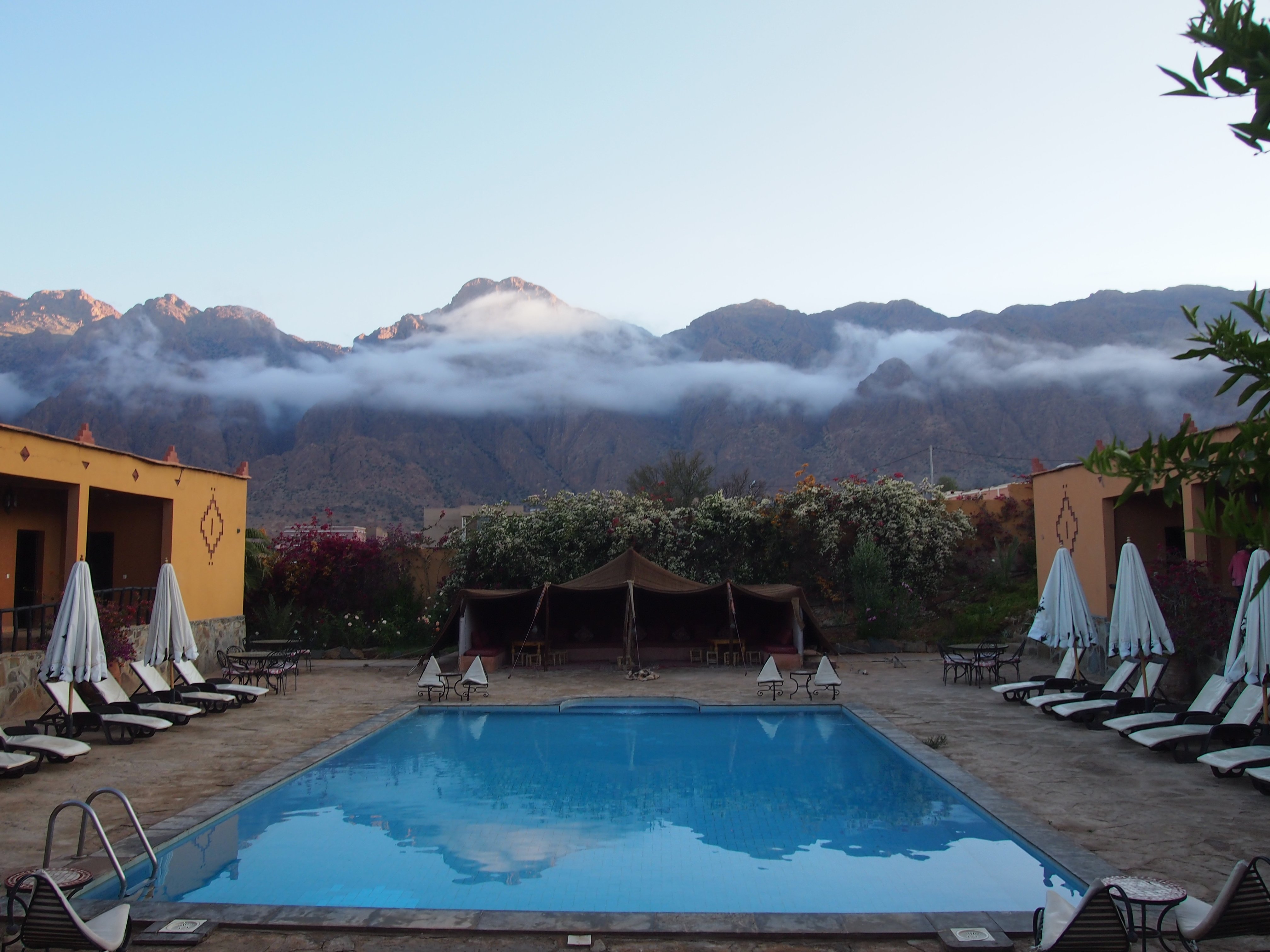 Auberge Kasbah Chez Amaliya-泳池