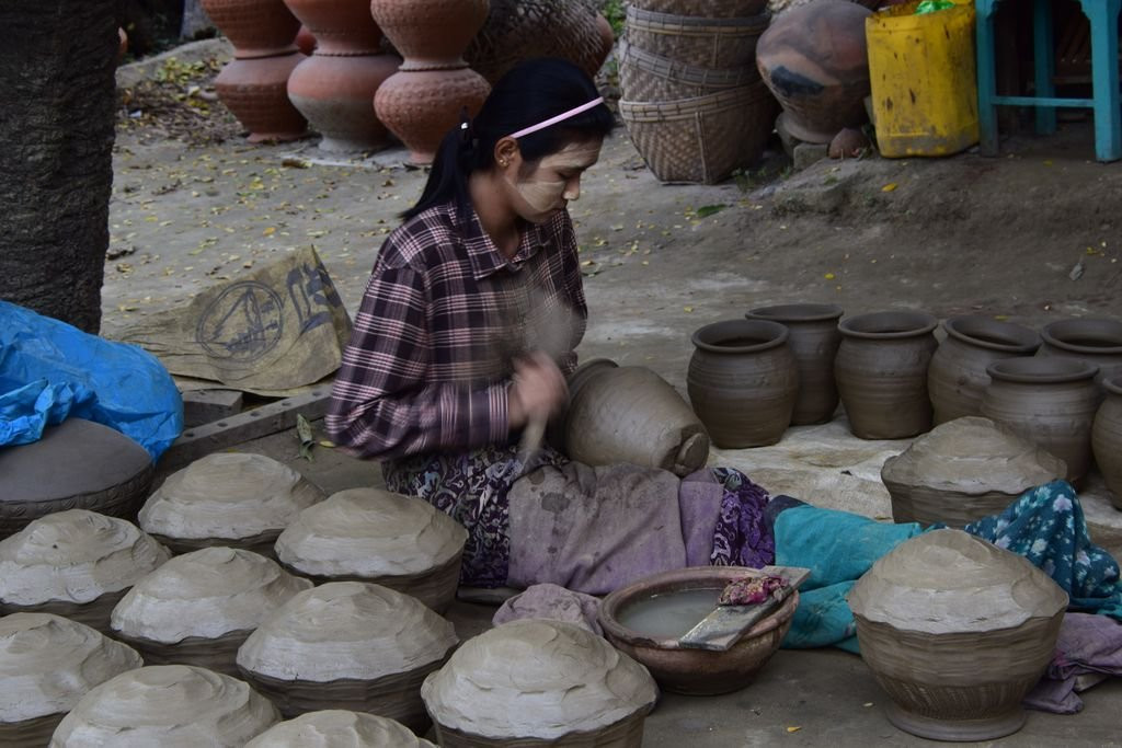 Yandabo Village Pottery-蒲甘必去景点