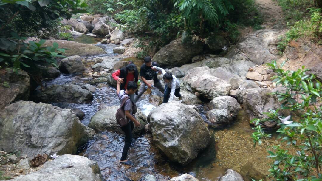 Batu Dinding Waterfalls-北干巴鲁必去景点