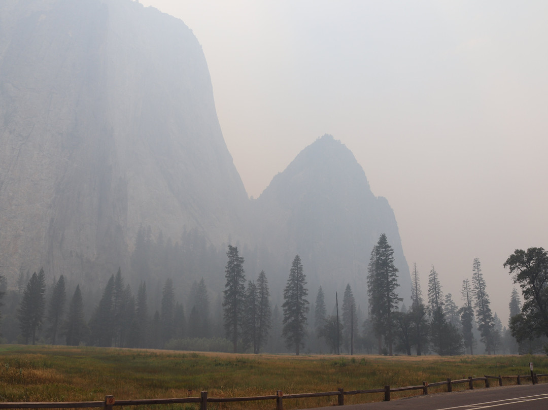 Cathedral Rocks and Spires-优胜美地国家公园必去景点