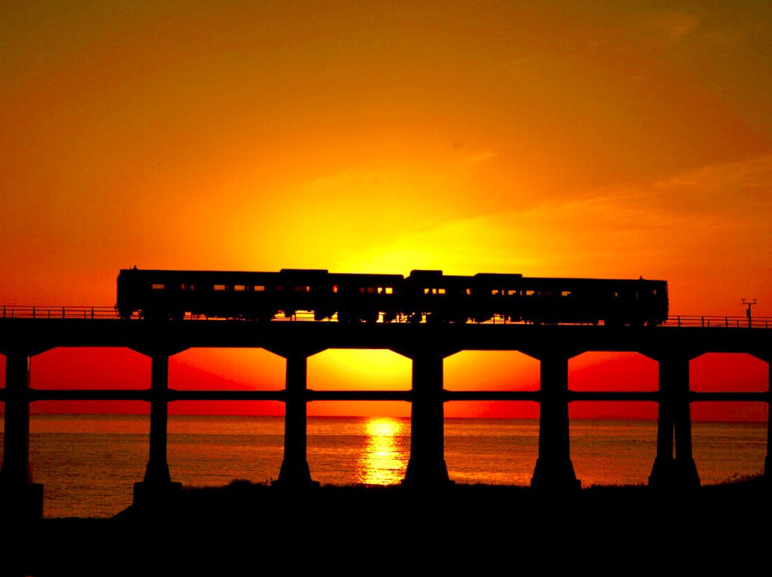 Sogogawa Railway Bridge-阿武町必去景点