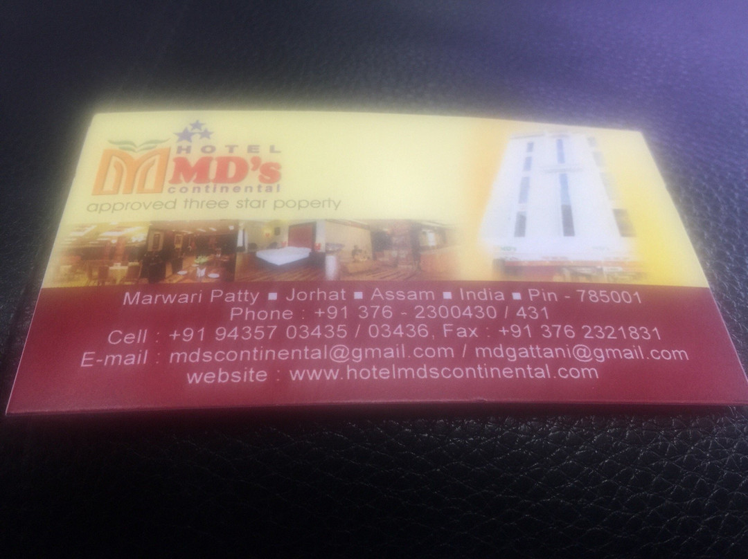 MD's Continental主图