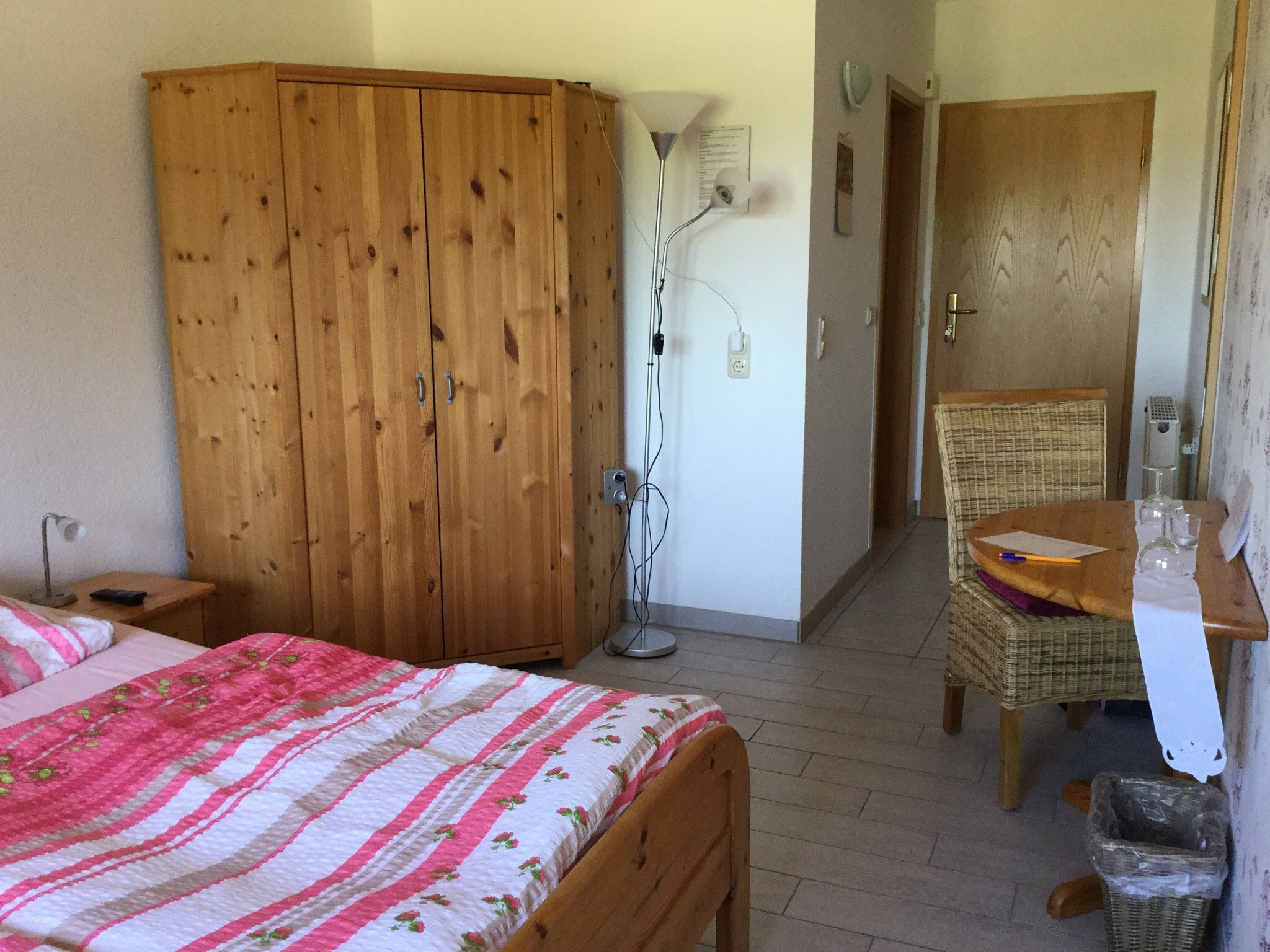 Pension und Weingut Hirschhof-浴室