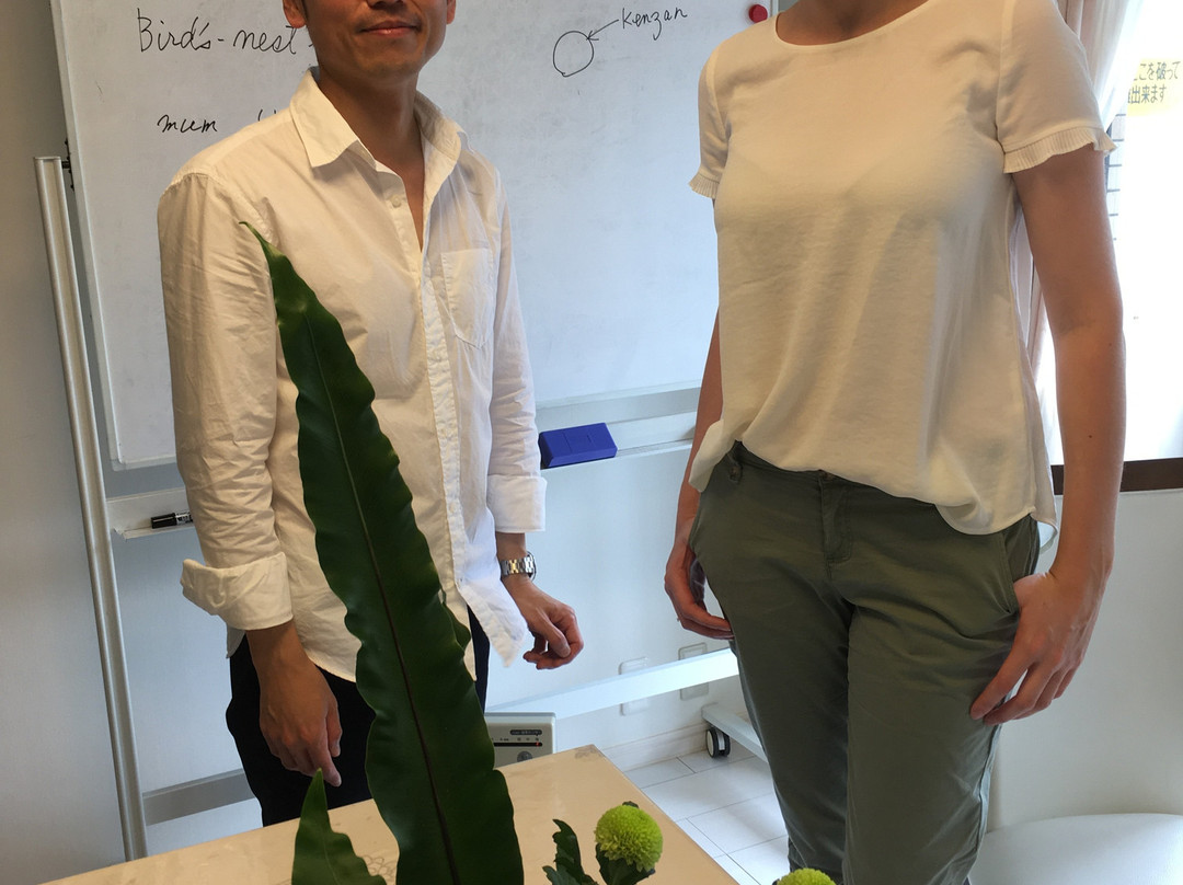 Sogetsu Ikebana Japanese Flower Arrangement For Tourist-Azabujuban必去景点