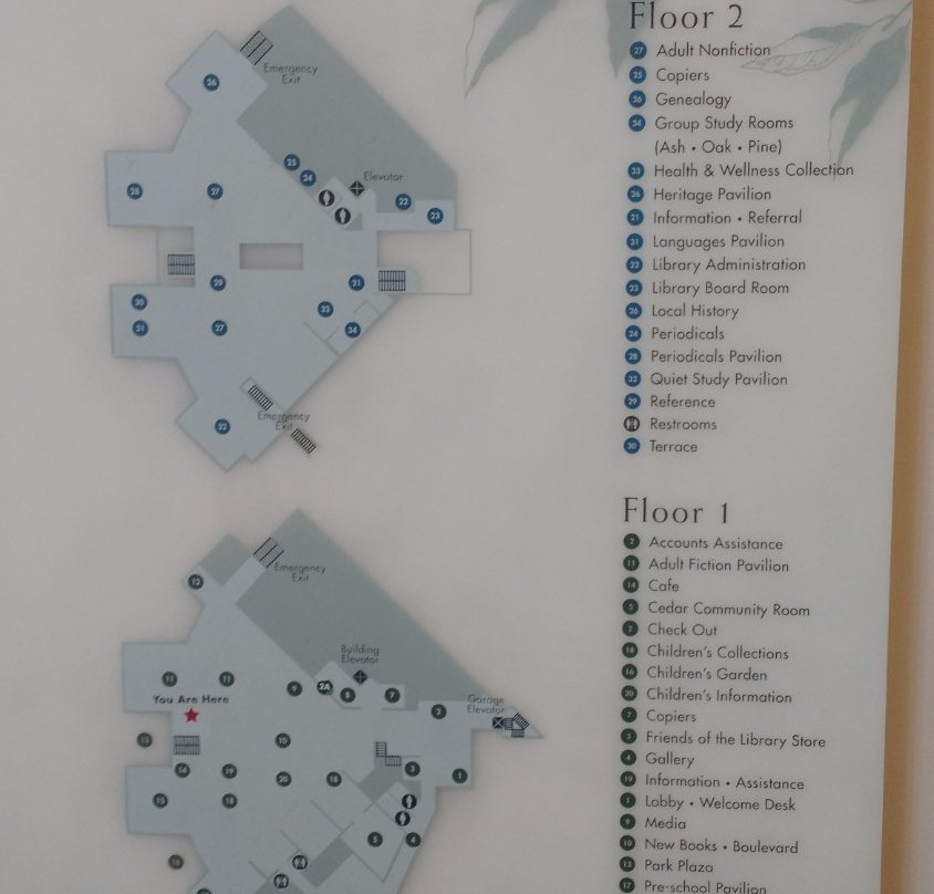 Central Park Library-圣克拉拉必去景点