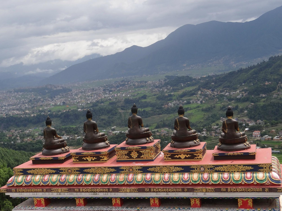 The White Monastery Rd-加德满都必去景点