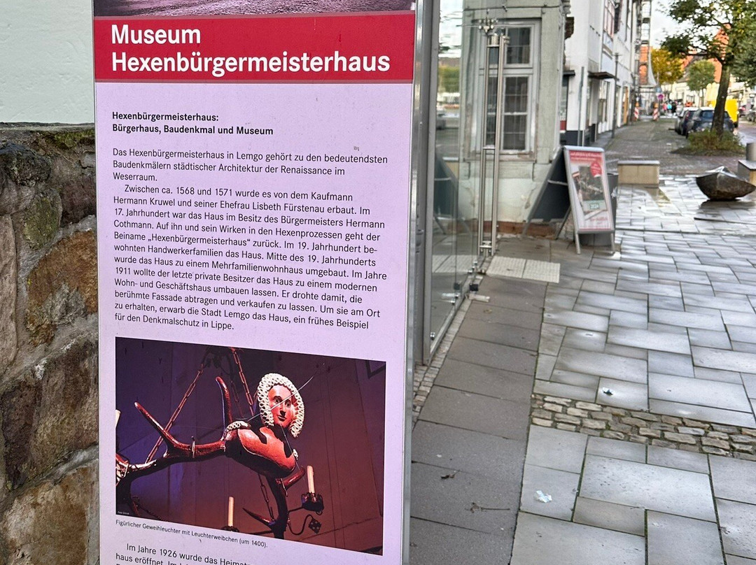 Museum Hexenbürgermeisterhaus-Lemgo必去景点