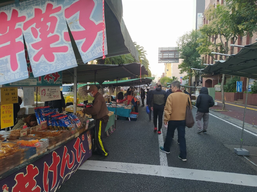 Sunday Market-高知市必去景点