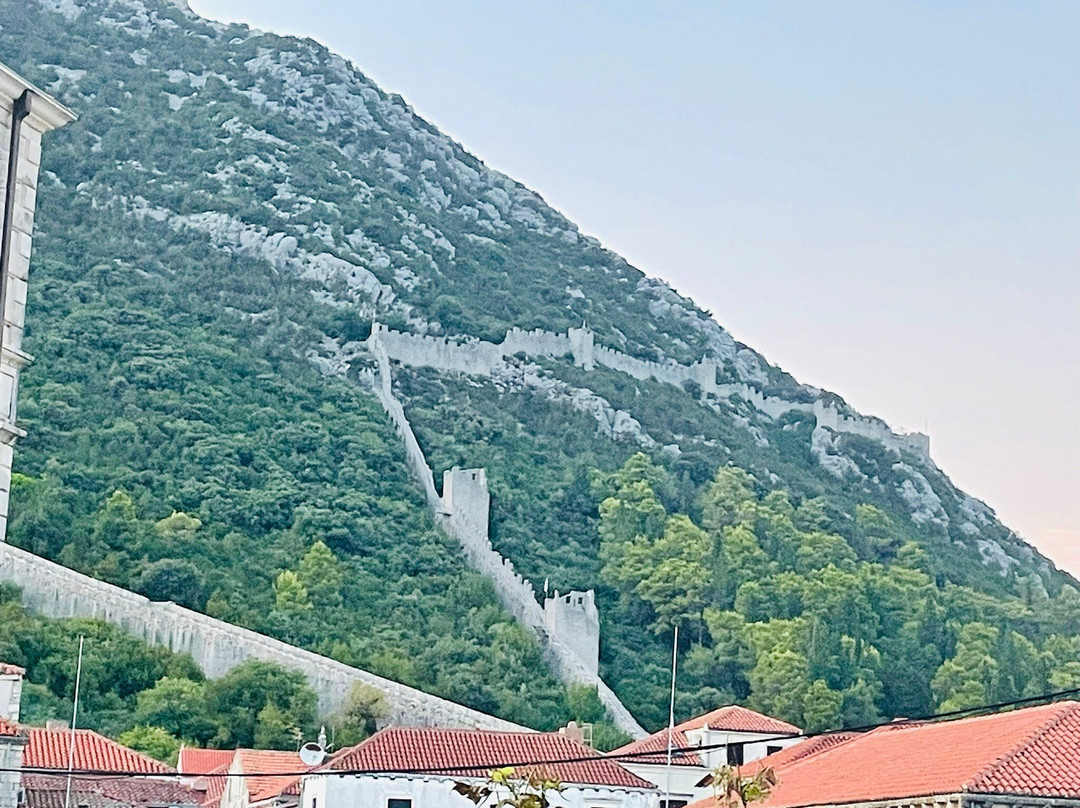 Le mura di Ston in Croazia景点图片