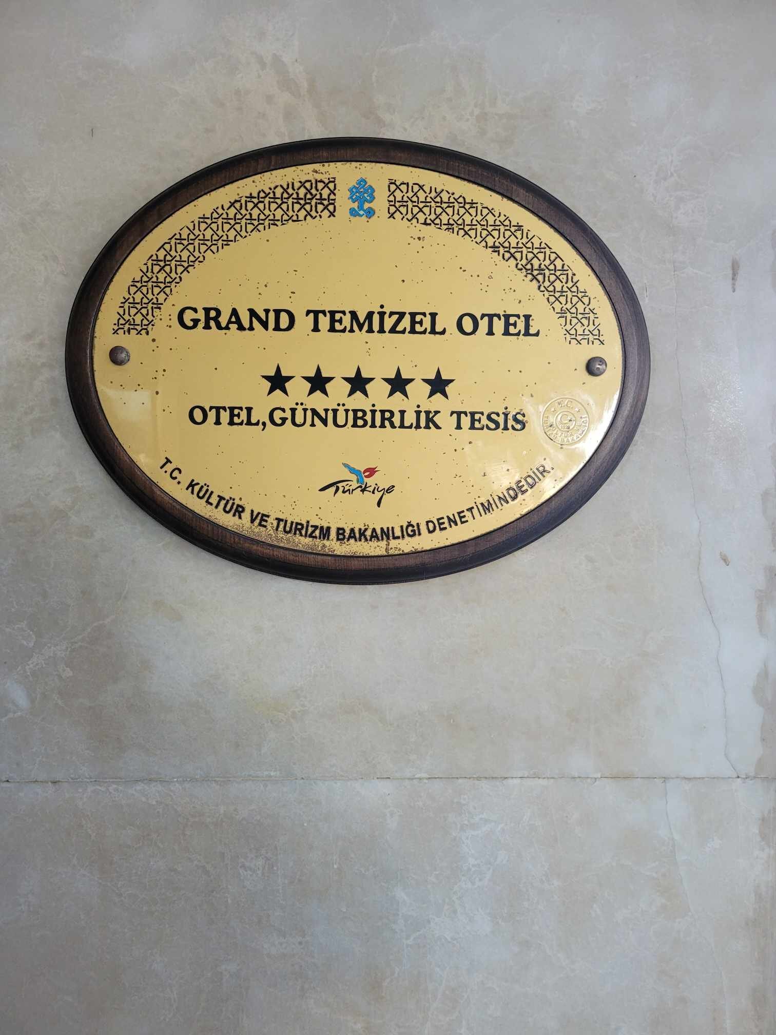 Grand Hotel Temizel-浴室