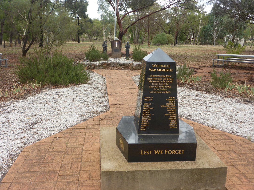 Weethalle War Memorial-Weethalle必去景点