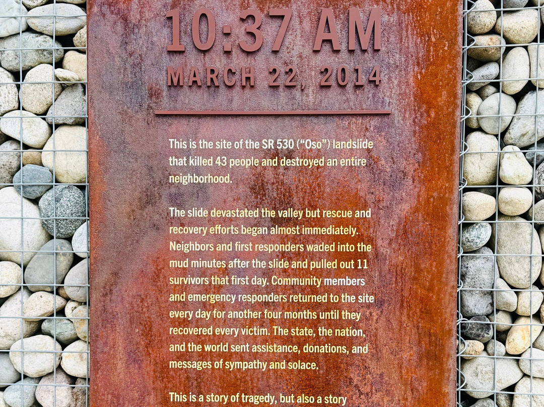 Oso Slide Memorial-阿灵顿必去景点