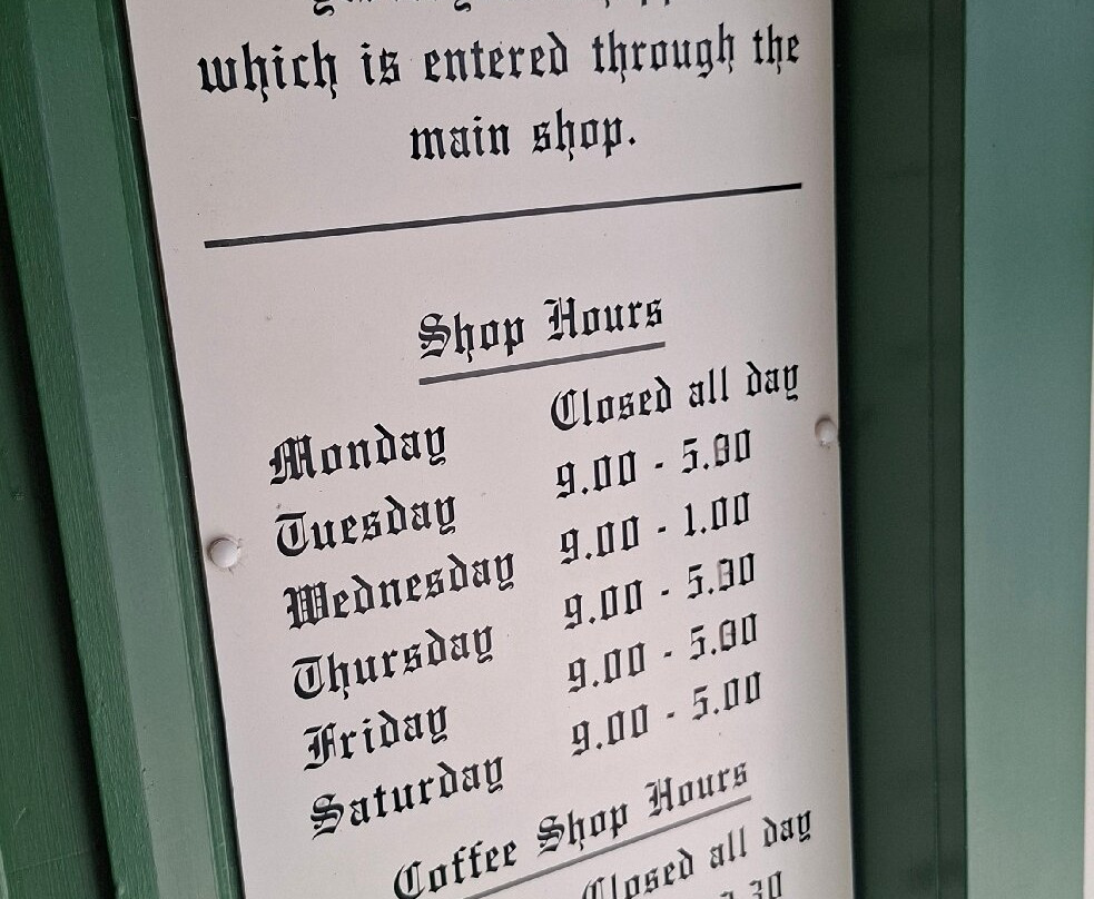 Austin's Yesteryear Grocers Shop-Nantwich必去景点