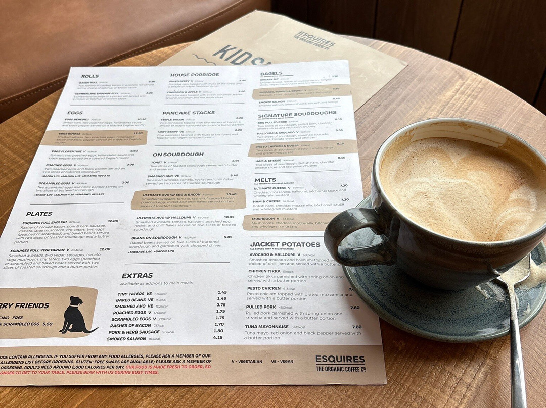 Esquires Coffee Crowthorne