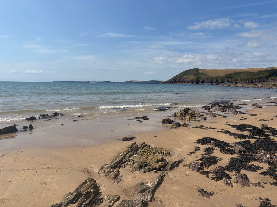 Manorbier Beach-Manorbier必去景点