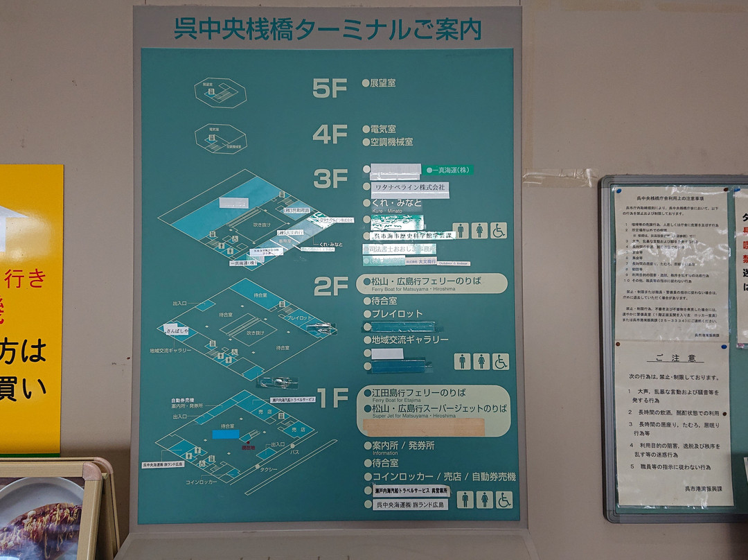 Kure Shuo Dock Terminal-吴市必去景点