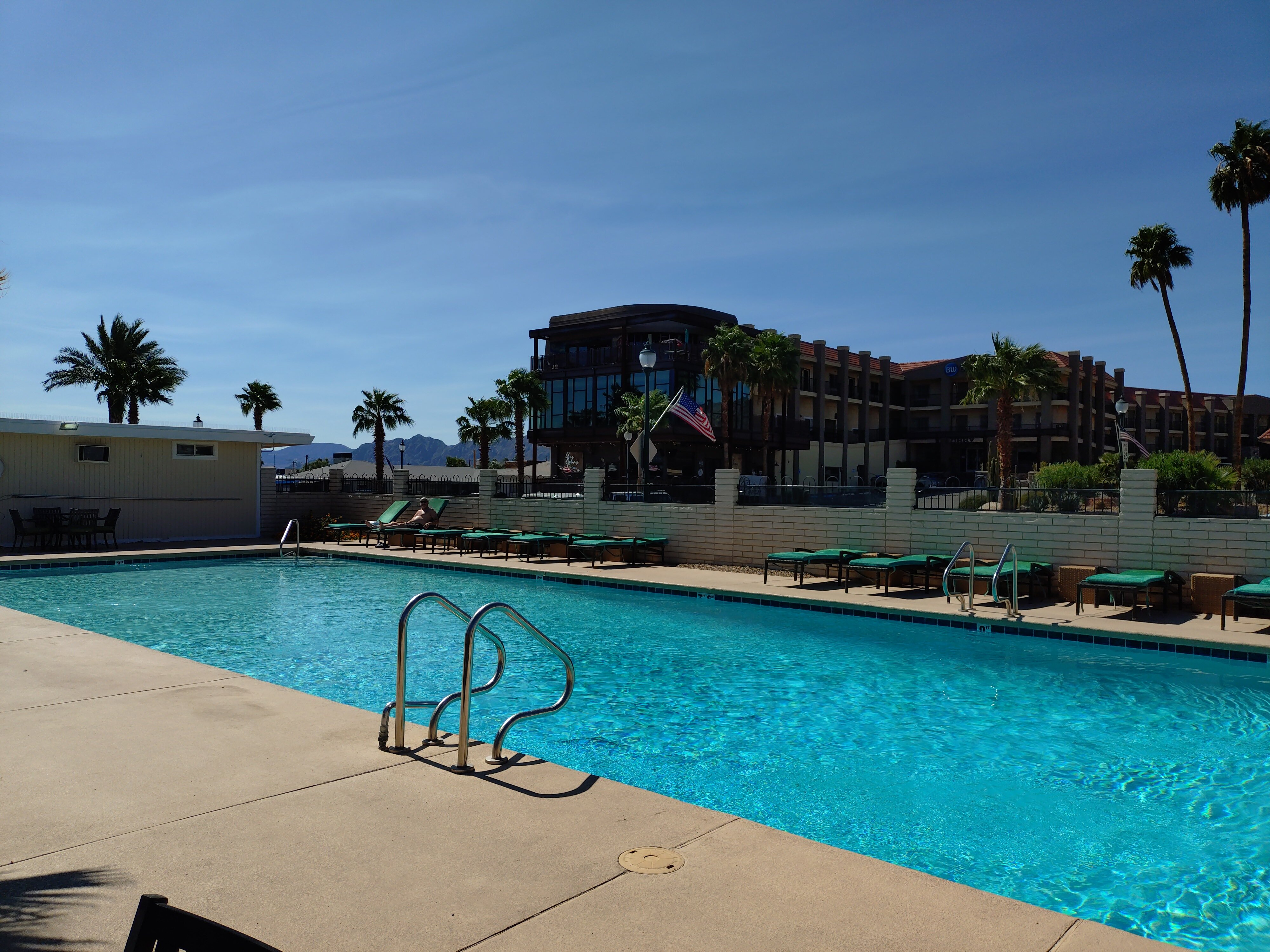 El Rancho Boulder Motel-泳池