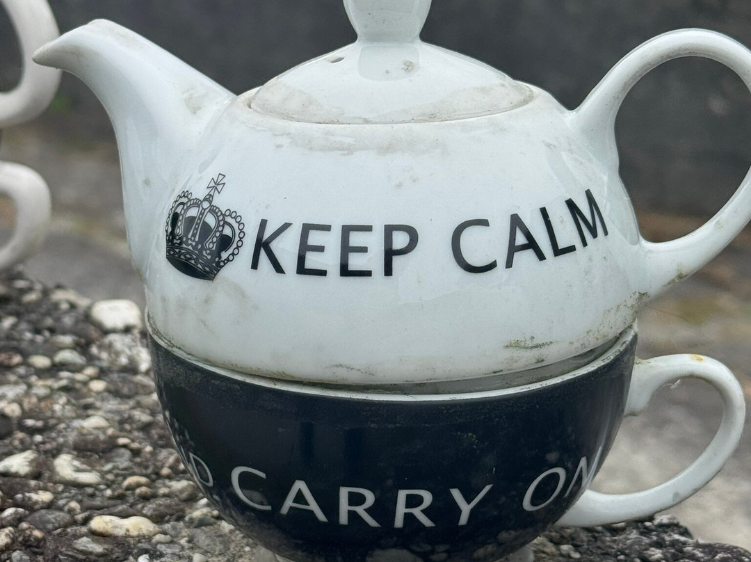 Ross tea pot wall-Ross必去景点