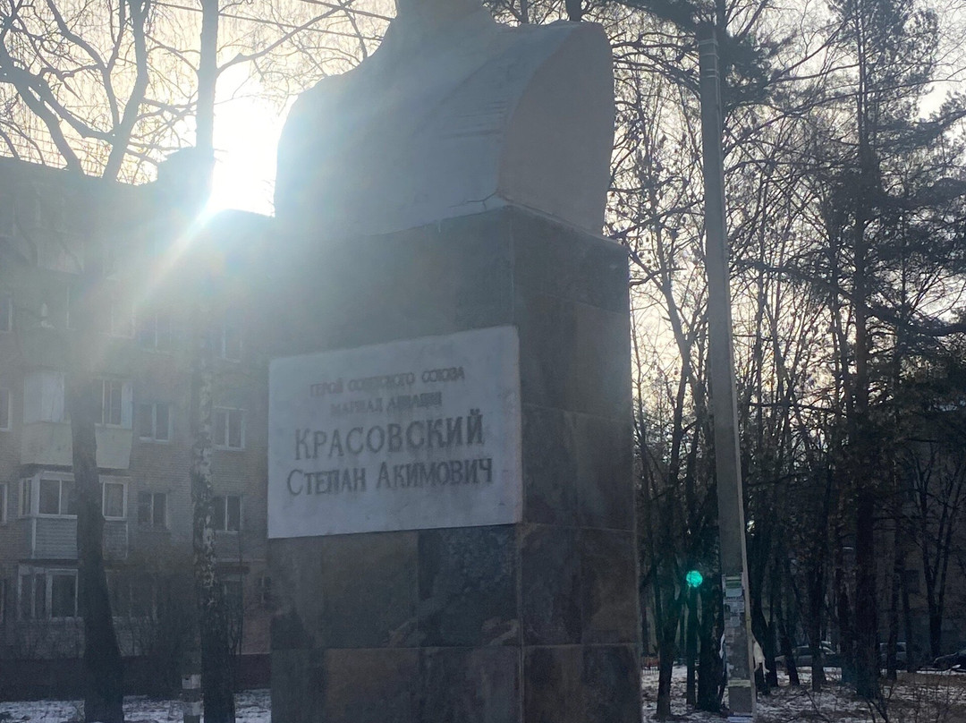 Pamyatnikbyust CA Krasovskomu-Monino必去景点
