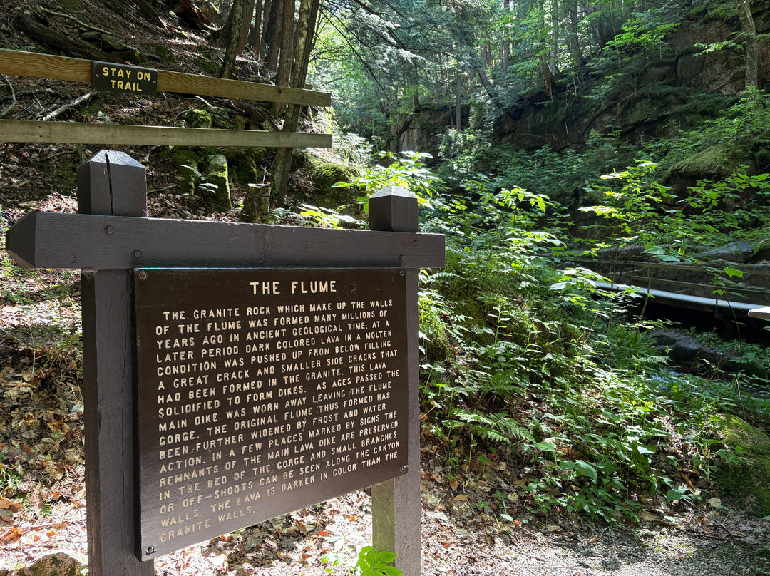 Flume Gorge-林肯必去景点