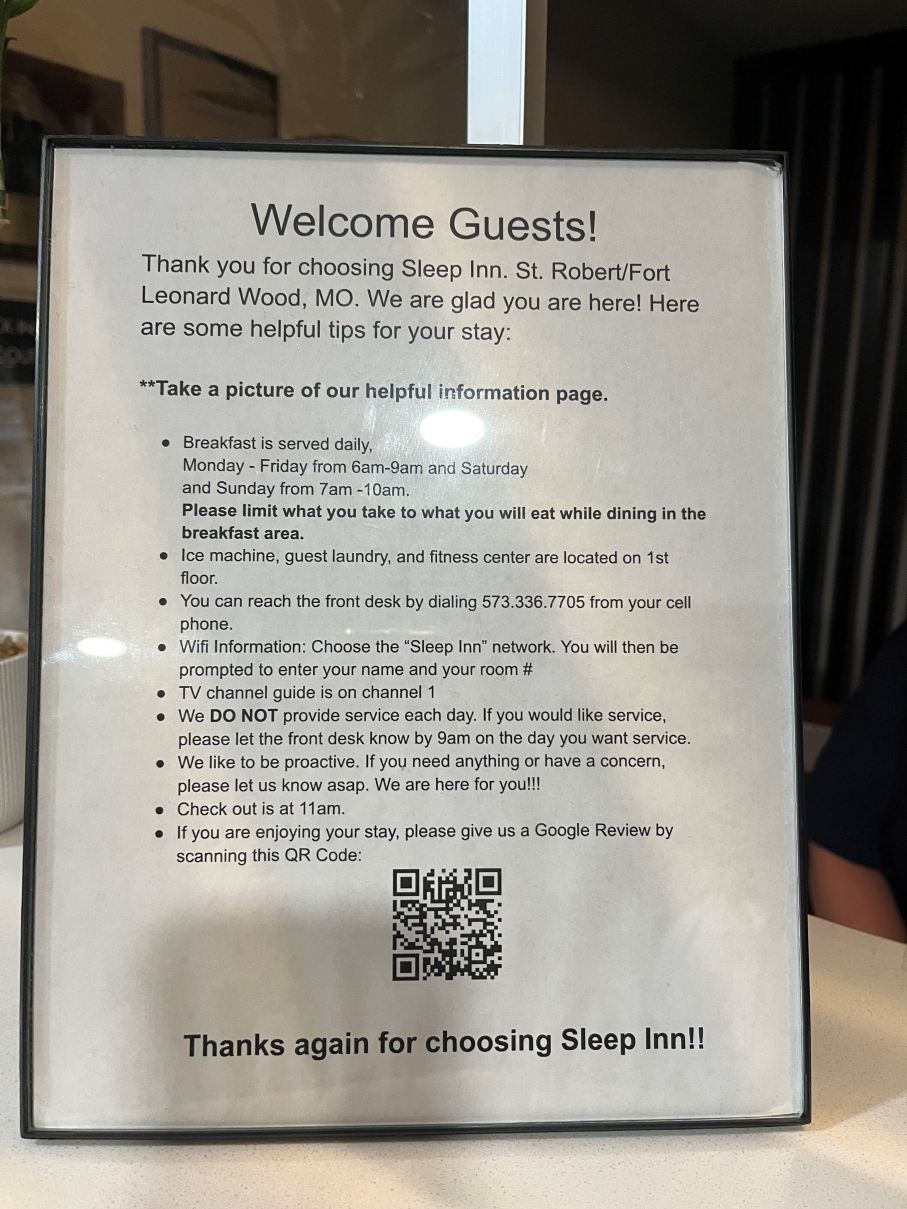 圣罗伯特-伦纳德伍德堡舒眠酒店-旅行者