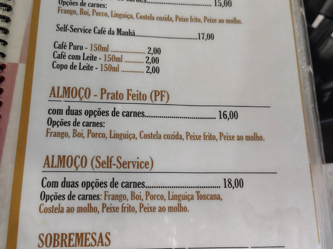 Restaurante e lanchonete Bom Jesus do Horto