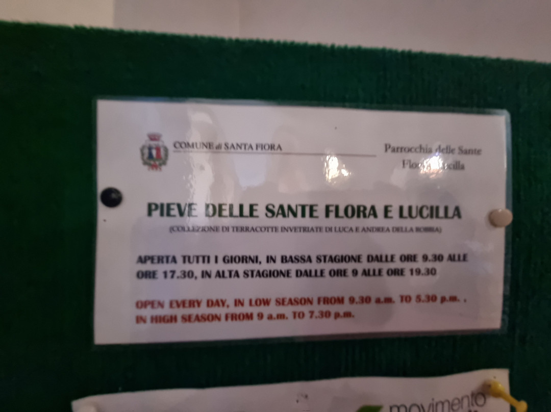 Pieve delle Sante Flora e Lucilla-Santa Fiora必去景点