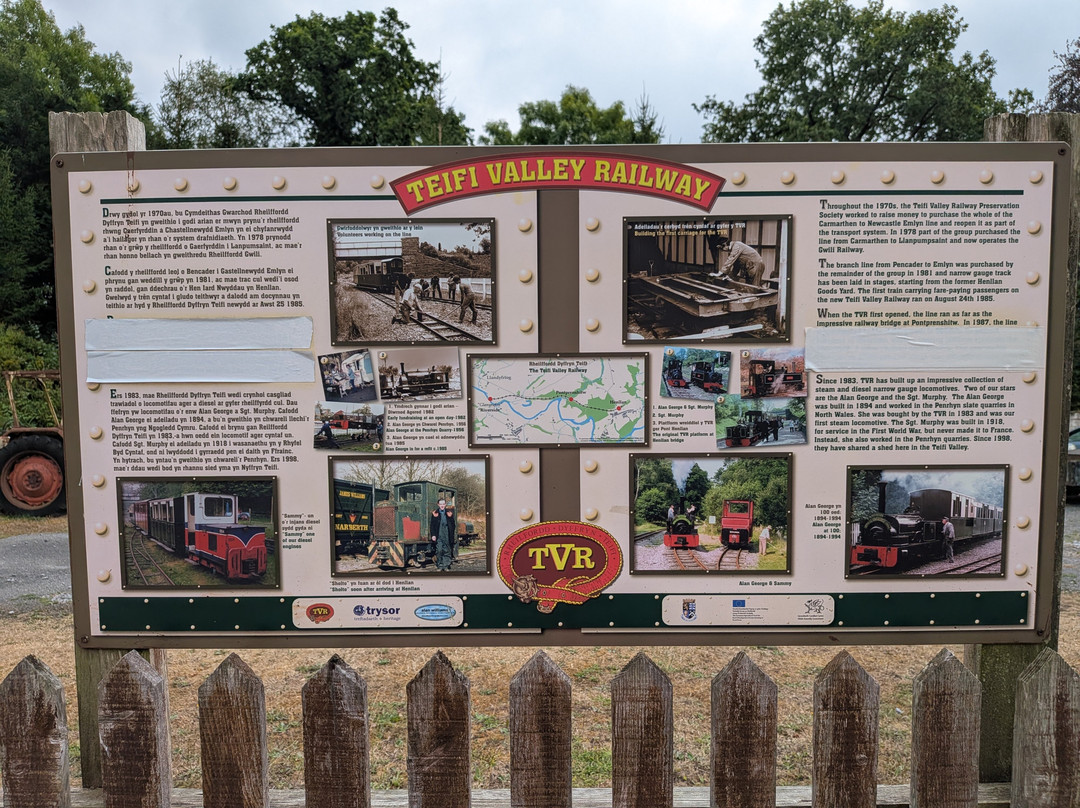 Teifi Valley Railway-Llandysul必去景点