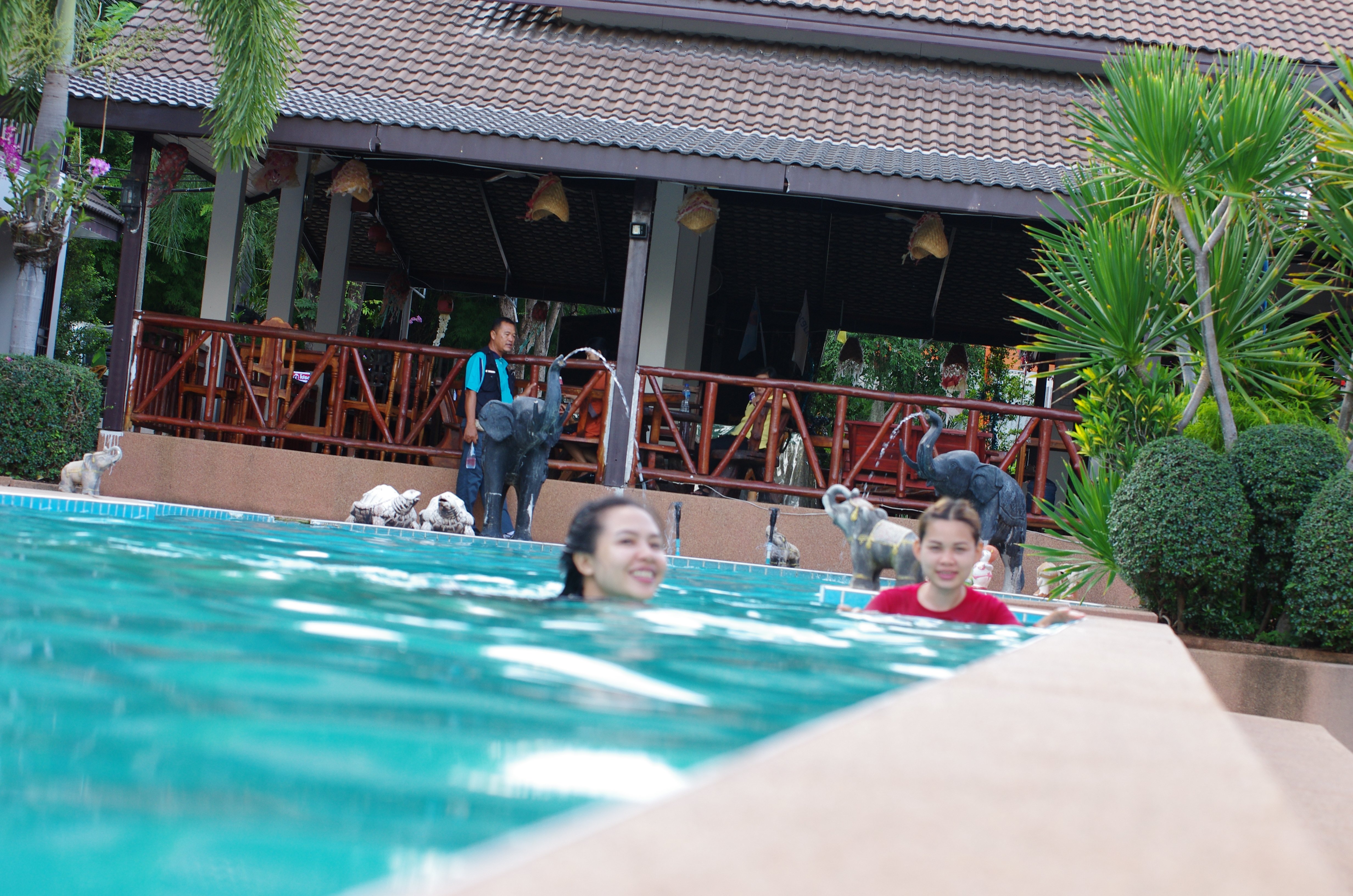 Araya Resort Khong Chiam Riverside-泳池