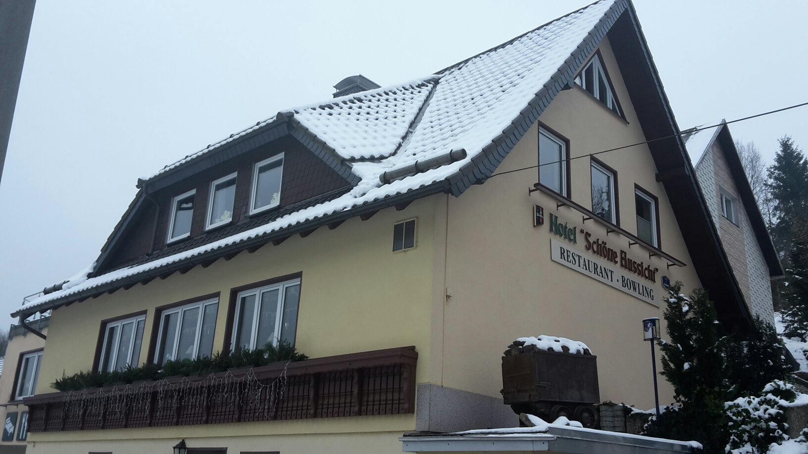 Hotel Schoene Aussicht-浴室