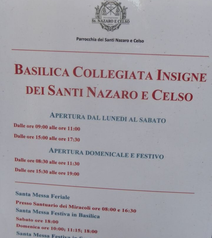 Chiesa dei Santi Nazaro e Celso-布雷西亚必去景点