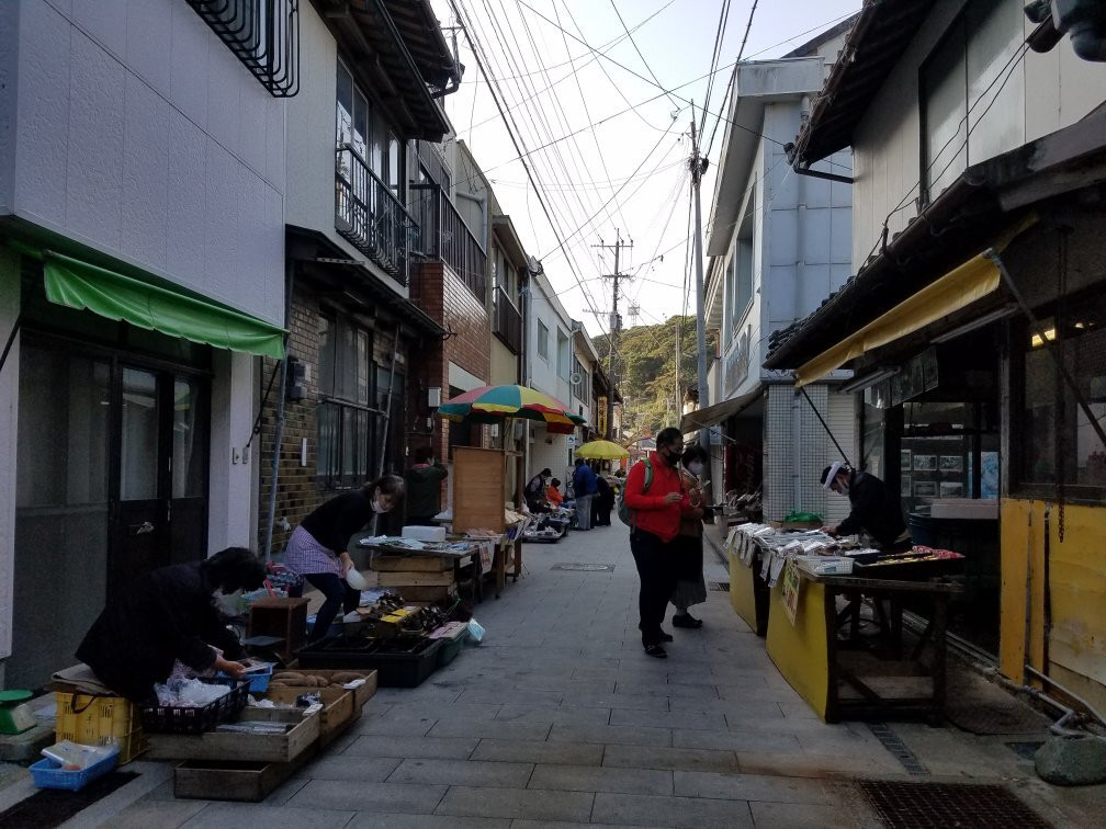 呼子早市景点图片
