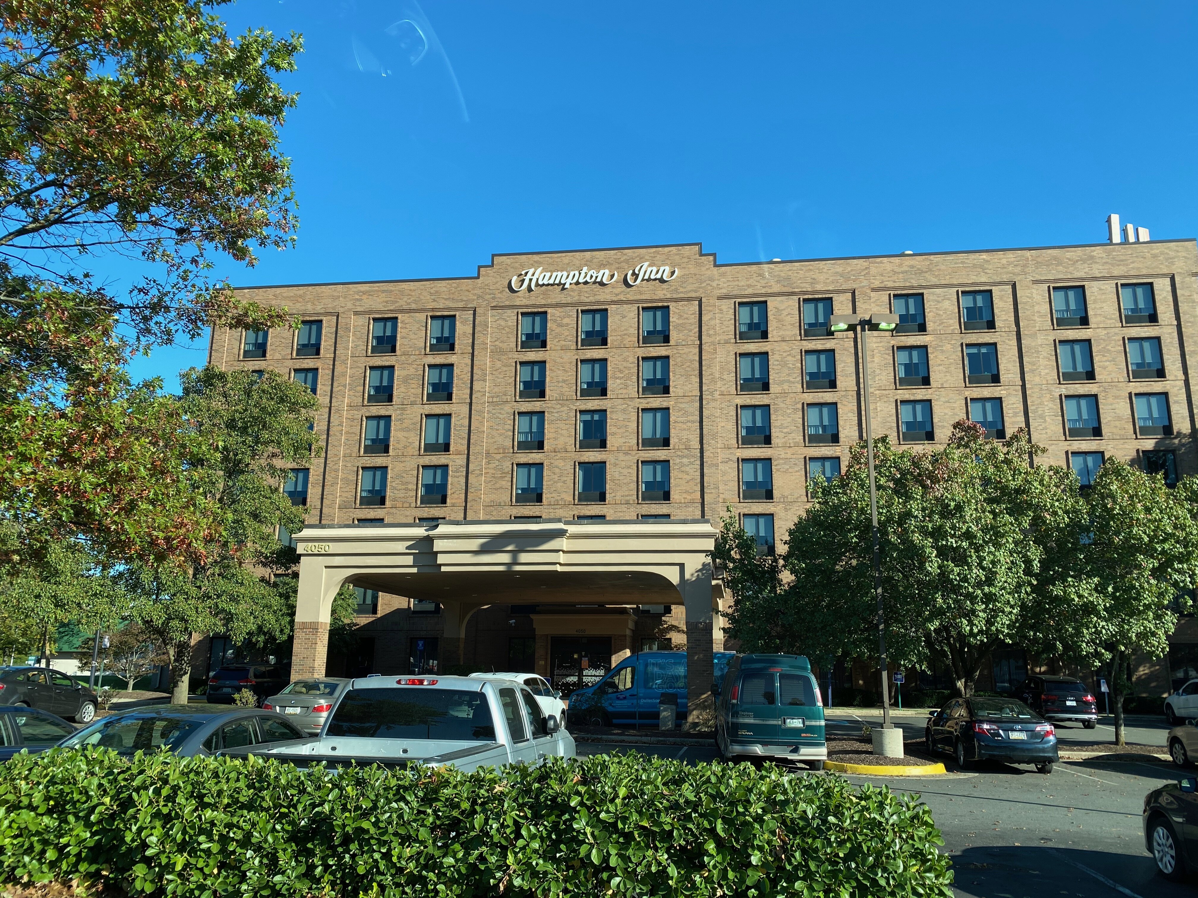 华盛顿杜勒斯国际机场南希尔顿恒庭酒店-浴室