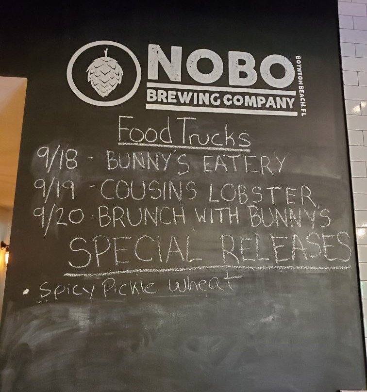 NOBO Brewing Company-博因顿海滩必去景点