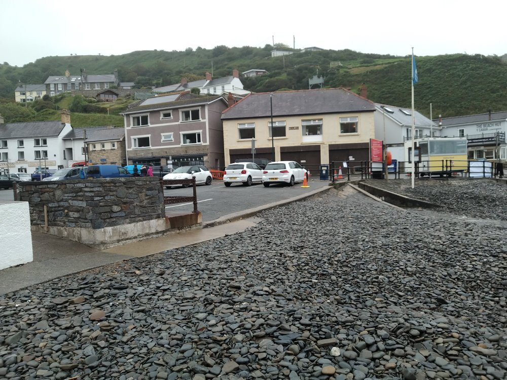 Llangrannog Beach景点图片