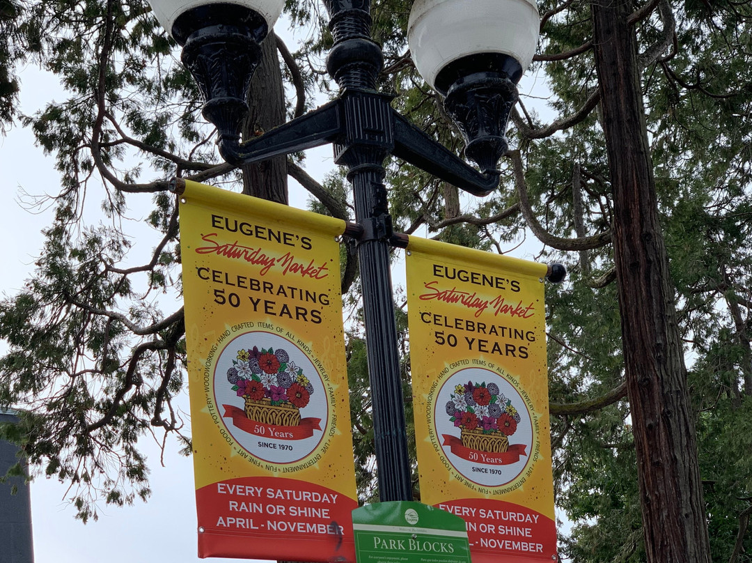 Eugene Saturday Market-尤金必去景点