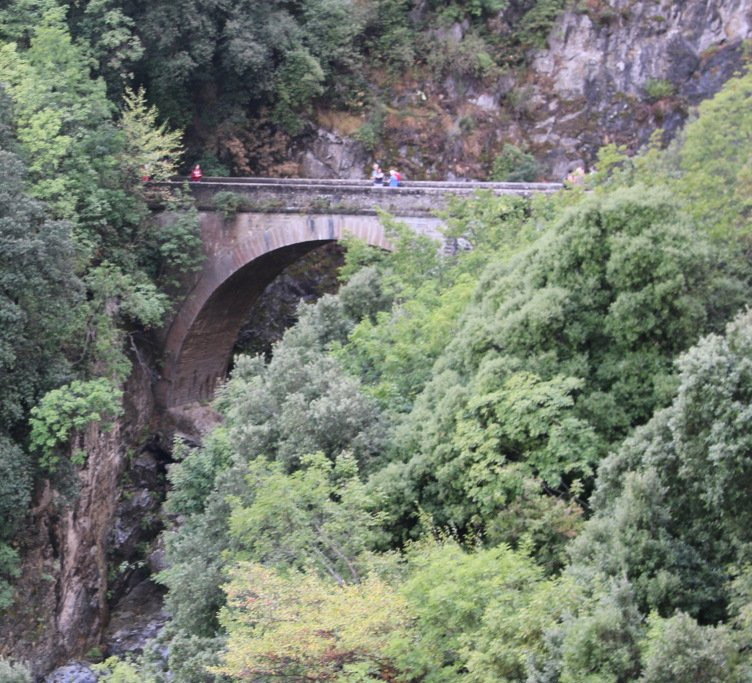 Le Pont de la cascade l'Uccelluline