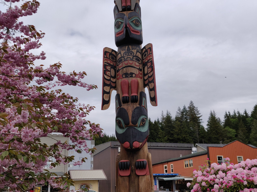 Chief Kyan Totem Pole-凯奇坎必去景点
