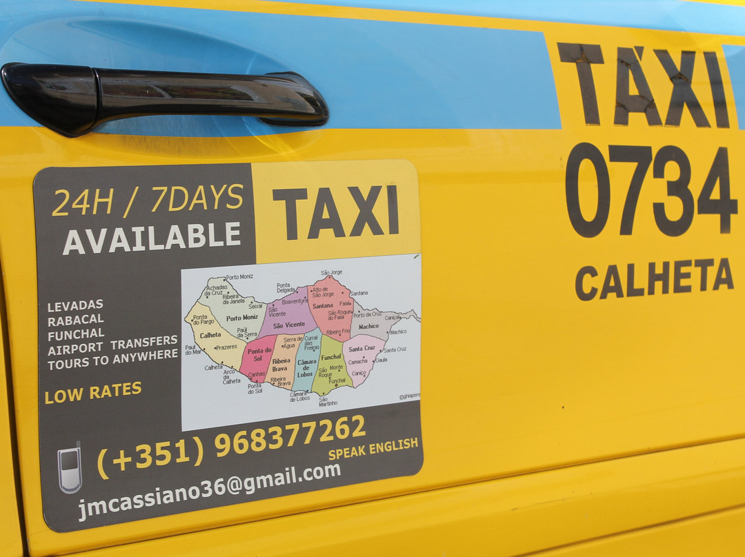 Taxi Cassiano Calheta Prazeres-卡列塔必去景点