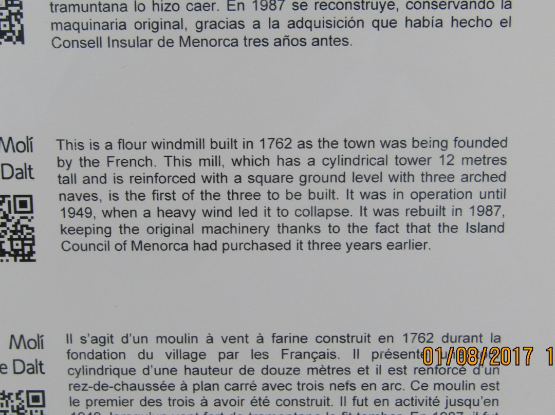 Museu Etnològic Molí de Dalt-Sant Lluis必去景点