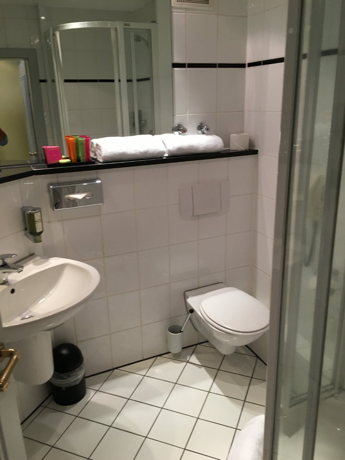 Hotel Ottheinrich Weinheim-浴室