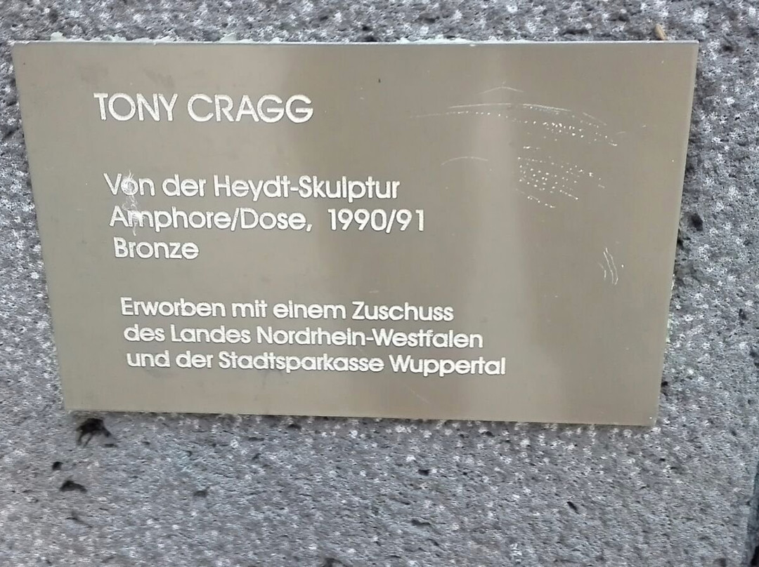 Tony Craggs von der Heydt Skulpturen-伍珀塔尔必去景点