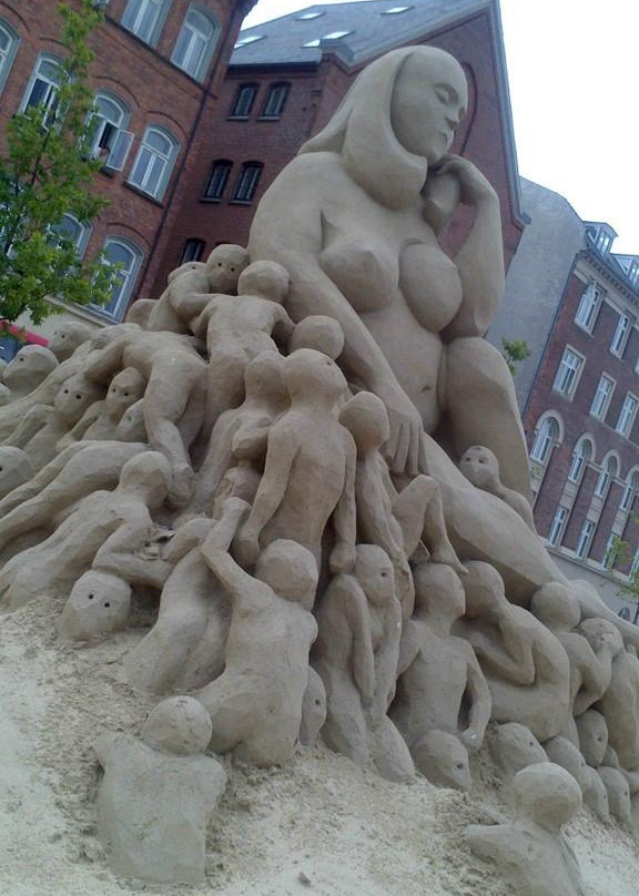 Copenhagen Sand Sculpture Festival-哥本哈根必去景点