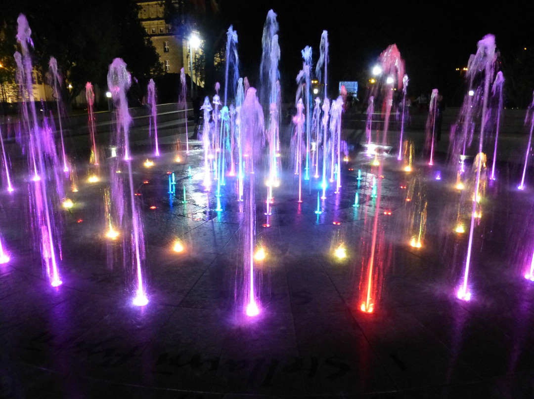 Cosmopolis Fountain-托伦古镇必去景点