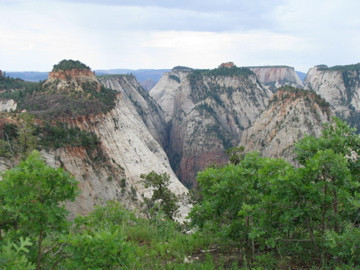 West Rim Trail-锡安国家公园必去景点