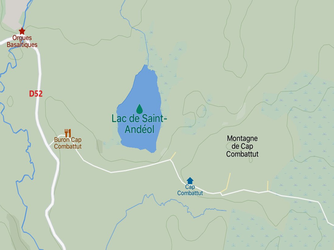 Lac de Saint Andeol-Nasbinals必去景点