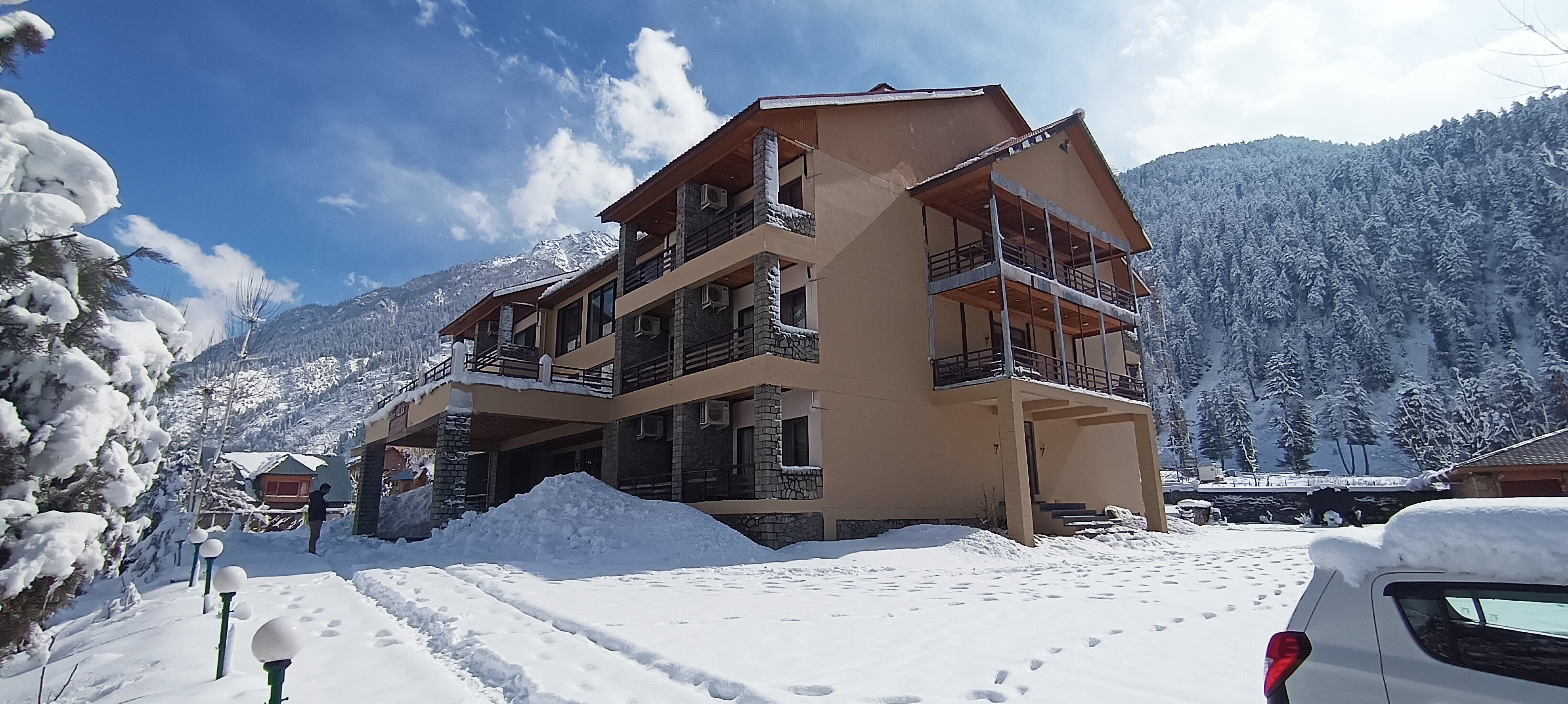 Hotel Heevan Villas-浴室