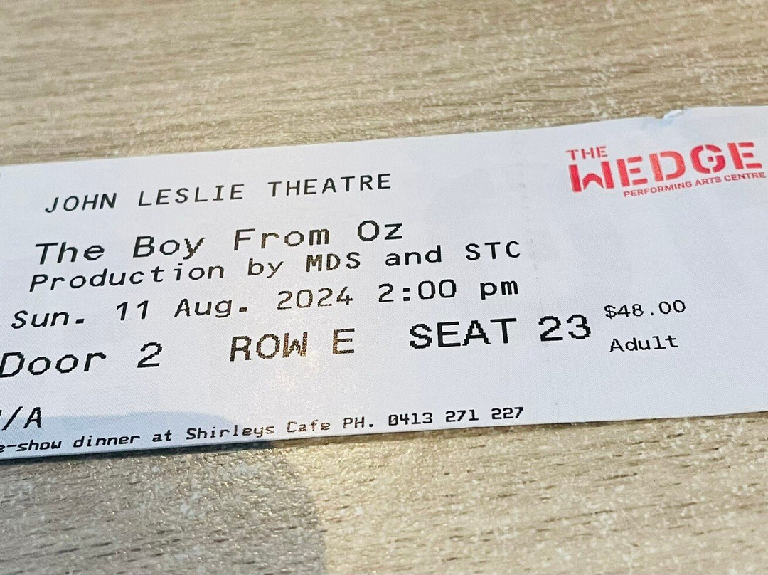 The Wedge- Performing Arts Centre-塞尔必去景点