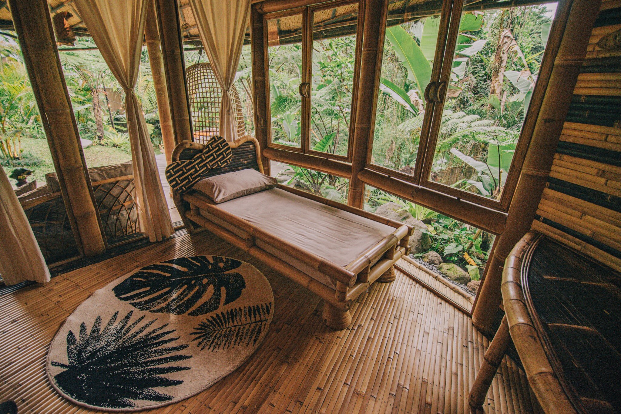 Hideout Eco Bamboo House Bali-客卧