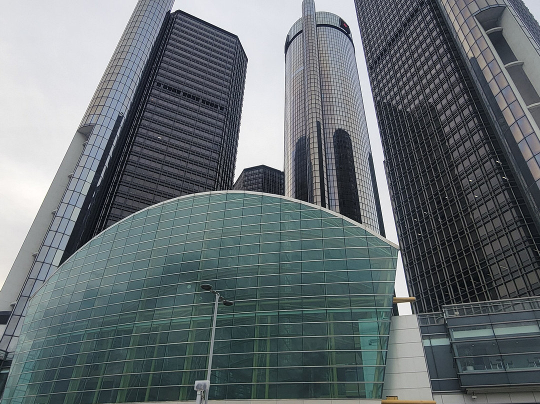 底特律河滨-底特律必去景点